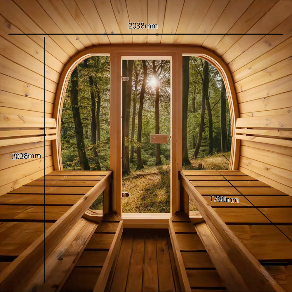 Auris 2 — Flagship Luxury Outdoor Cedar Sauna